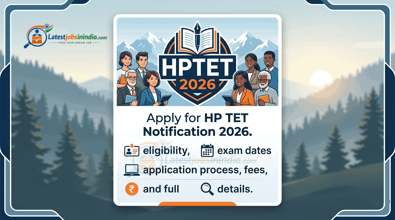 HP TET Notification 2026 apply online