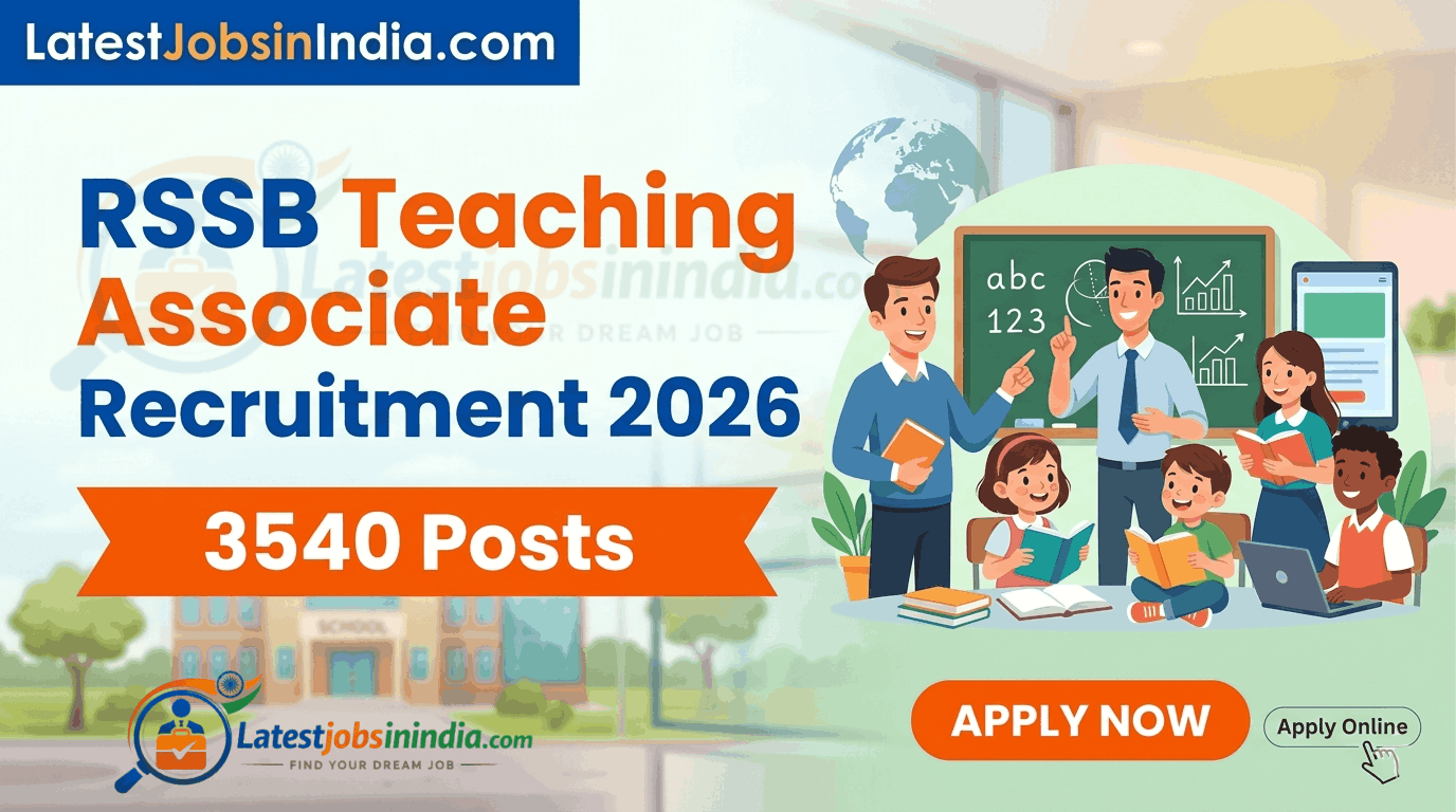 RSSB Teaching Associate Recruitment 2026 Apply Online
